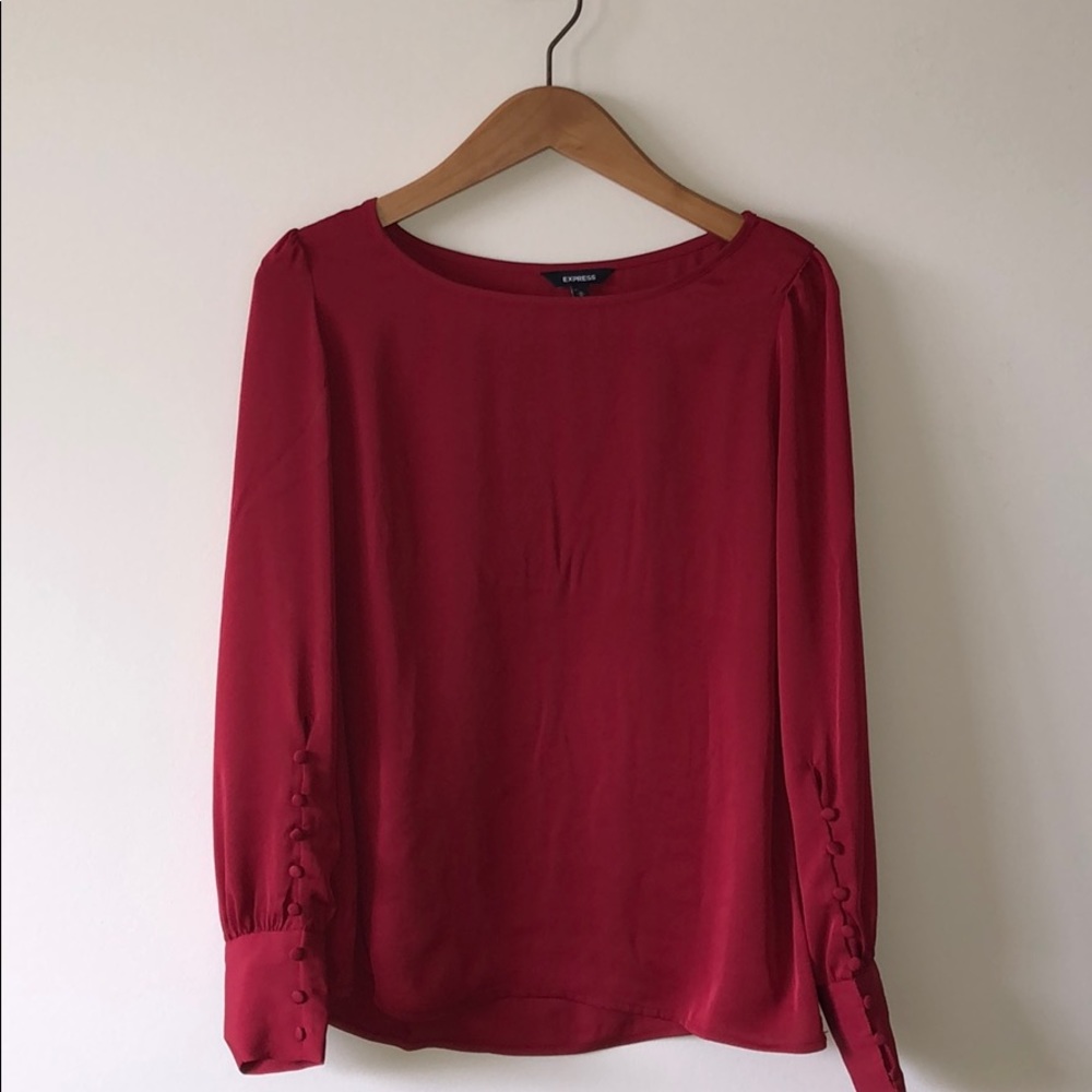 Express chiffon blouse size M